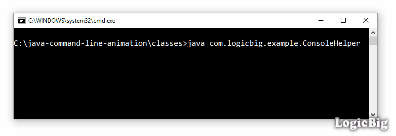 Java - How to show Command line progress animation in Java?