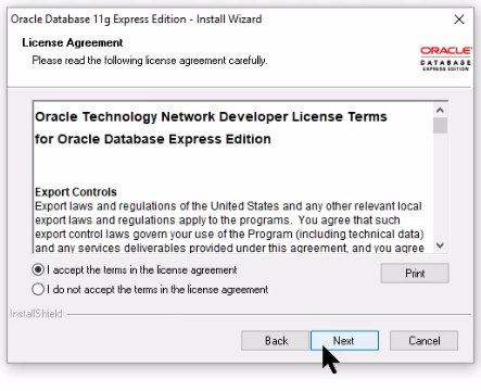 Get started with oracle database 11g express edition not opening Installing Oracle Database Express Edition And Sql Developer